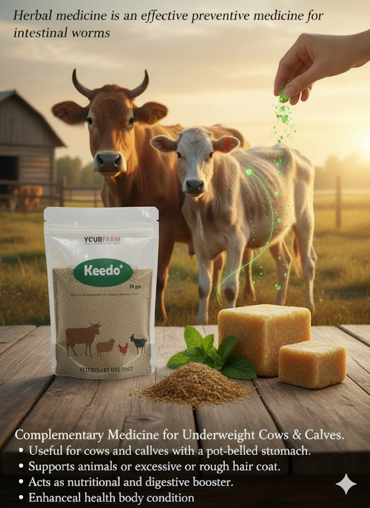 Keedo+ -  A Natural Dewormer that Enhances Gut Health