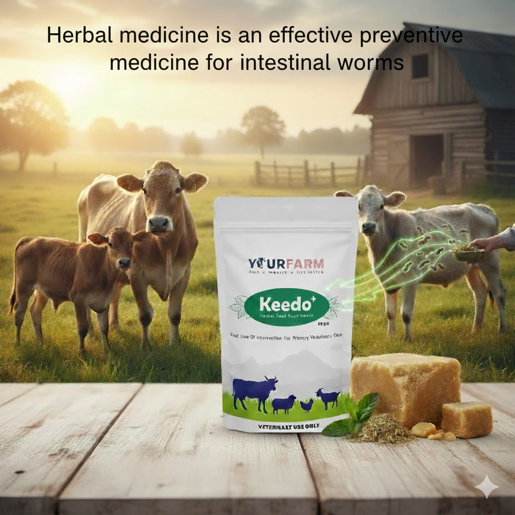 Keedo+ -  A Natural Dewormer that Enhances Gut Health