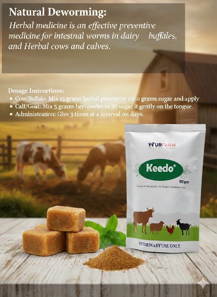 Keedo+ -  A Natural Dewormer that Enhances Gut Health