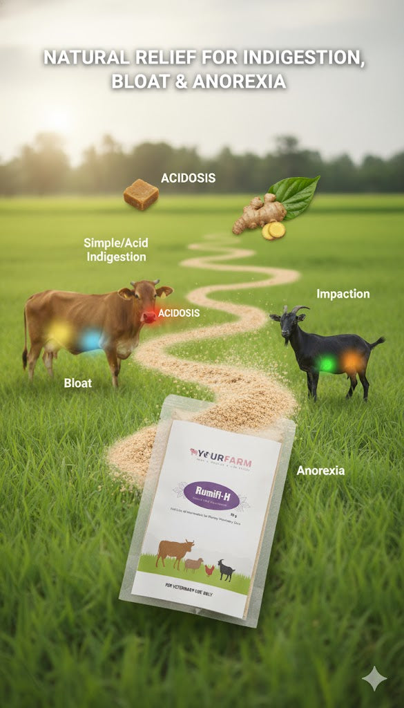 Rumifi-H – Natural Relief for Acidosis, Bloat, Impaction & Digestive Disorders