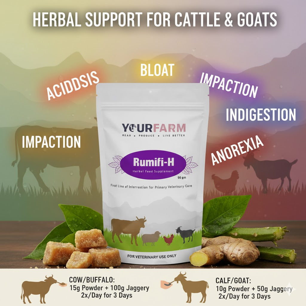 Rumifi-H – Natural Relief for Acidosis, Bloat, Impaction & Digestive Disorders